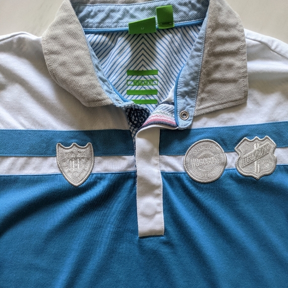Hugo Boss Men's M golf shirt - Picture 3 of 5